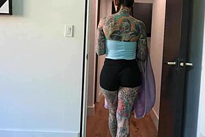 火辣哥德人妻虎百合和老公死党Lev偷情!!