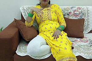 Indian stepmom and stepson turn forbidden love into dirty hindi fucking saarabhabhi6