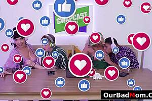 STEPMOM'S HOTTEST PODCAST MIKE RIDES COWGIRL