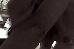 Hidden Cam Catches Mature Woman Taking Cock Deep in Tight Asshole