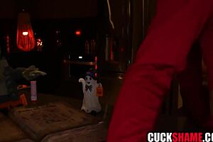 wife why take that big black cock while cuck watches post party?