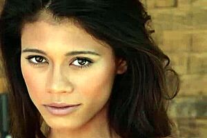 Small tits milf model strips hot then poses wildly!