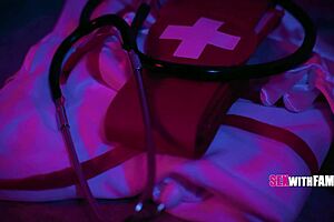 Halloween Stepmom Cosplay Blowjob Turns into Taboo Homemade Delight