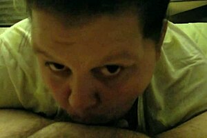 bbw wife gags chokes deepthroats my thick cock homemade pov hardcore