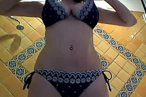 Dialogic Big boobed jelena jensen soaps tushie in jacuzzi shower