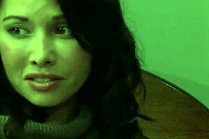 Latina milf seduces teen lesbian babysitter pussy licking