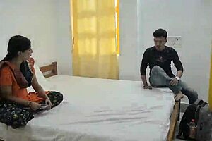 real indian wife teases with wet pussy in romantic missionary