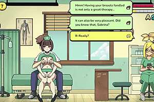 nurse those huge tits need grabbing and fucking now