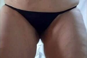 stepmom loves flashing on hidden surveillance camera around the house