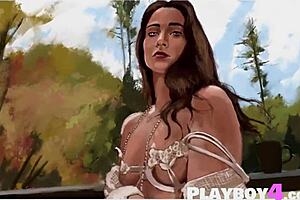 Wow Sexy Brunette Milf Strips Lingerie Off Small Tits!