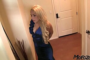 Young Blonde's Wet Throat Takes Masseur's Facial Deep?