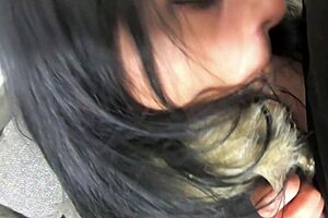 cum all over my black fur downjacket while i give blowjob jacket fetish dirty talk 😘💦🖤