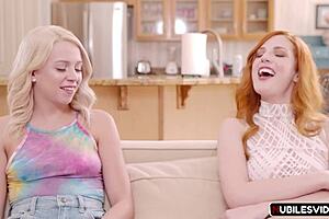 yo stepmommy scarlett mae lets loose those wild demons with a hot group lick n ride