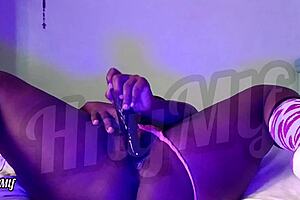 horny milf vibes solo at home with toy full length video session