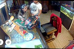 wife did you like fucking that biker on our ring camera