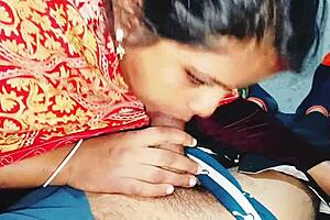 Think you can handle her painful tight ass doggy pounding with Hindi moans?