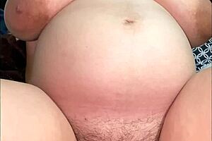 Pregnant girl sneaks fucks with friends... gotta stay hidden! 🤰🍆😏 No getting caught!!