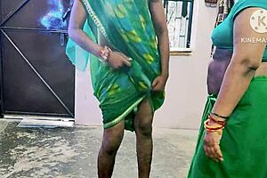 Horny Indian desi bhabhi bends over doggystyle for big cock hardcore pounding