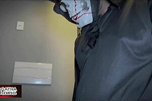 latina milf agatha mama halloween prisoner fucked hard by big black cock