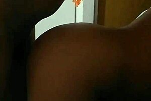 i can't stop staring at this big ass latina milf getting fucked doggystyle homemade