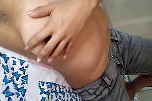 Latina Teen Shows Huge Tits Nipples Massage Wet Jeans Excitement