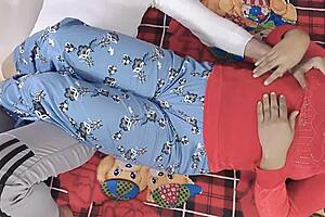 gf's first time pussy and anal pounding