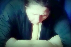 Watch me suck hubby and gulp his massive milky cum load!