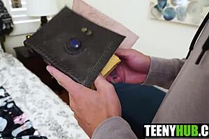 Virgin Goth Doxy's Panties Drip Cream While Teasing Her Petite Milf Curves