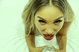 wet slut monika fox takes my golden shower mouthful cum pierced nipples