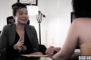 paige owens fingers casey calvert's wet pussy in taboo brunette milf teen play