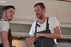 horny milf olivia del rio dp fucked by construction workers