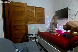 vivi guedez starts dinner swapping big cocks in sloppy blowjob brazilian milf pornstar natural tits fetish toys