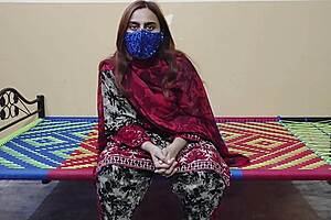 Horny Maid Gags on Cock in Sloppy Deepthroat Bedroom Close-Up