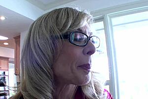 ally evans learns pussy licking from seductive milf nina hartley