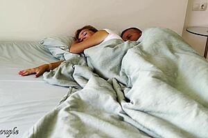 morning dick rub got wife moaning for toy creampie spooning now?