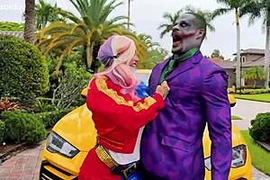 Joker unloads deep in Harley Quinn with Jason Luv Kali Roses!