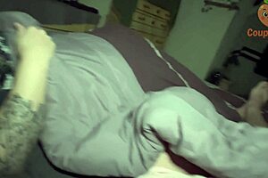 Big-titted milf stepmom shares bed for taboo pussy pounding