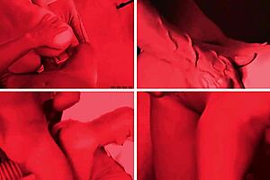 chariya takes four anal creampies loving red room