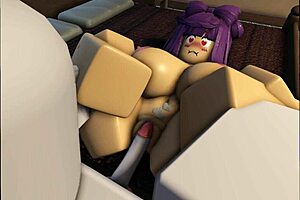 step-bro sneaks in step-sis room fills her up roblox style