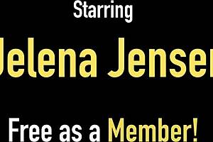 jelena jensen toys her wet curvy pussy big natural tits clit tease solo