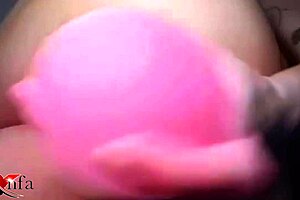 Anny Rios Opens Tight Ass and Squirts Hard on Vibrator