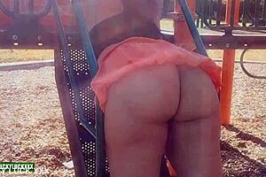 LUCKY GURL NICOLE SANTANA RIDES BIG BOOTY BLACK MILF IN CAR