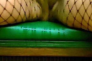 beruka masturbates squirts hard in fishnets 😩💦 watch her fat pussy gush everywhere 🔥🍑
