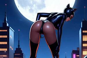 ohh catwoman ai animation fucks my teen milf ass so deep ughh