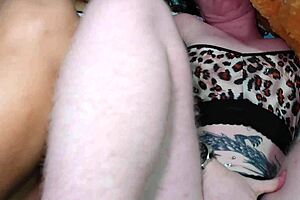 Blonde and Brunette Sluts Take First-Time Anal Creampie Threesome