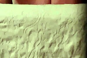 Wife Shoves 7-Inch Vibrator Deep Into Shaved Wet Pussy Orgasm