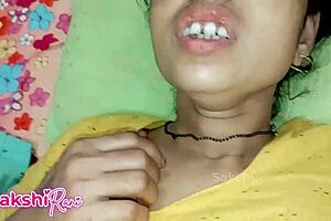 my hot stepmom's pussy gets rubbed and fucked so hard by stepson dick moaning loud