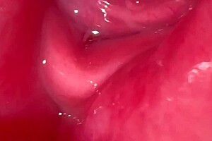 Virgin Japanese Girlfriend Proves It Close-Up: Shaved Wet Pussy Licked for New Year's Worldwide Proof