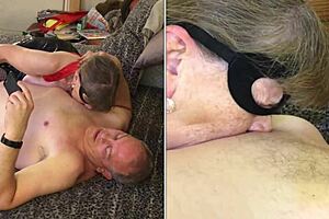 granny carmen as elastigirl superhero cosplay gives deep cock sucking skills