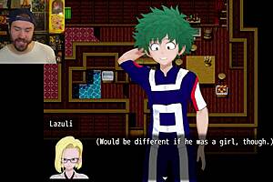 What If Futa Anime Parody Mixed Huge Tits, Deepthroat, and Creampie?